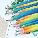 12pcs/set 2B Pencil Eraser Rubber Tip + 1pc Pencil Set Sharpener