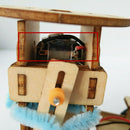 DIY Technology Gadgets Pulling Robot Construction Set Kids Science Experime