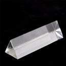 Optical Glass Triple Triangular Prism Physics Teaching Light Spectrum 9cm