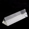 Optical Glass Triple Triangular Prism Physics Teaching Light Spectrum 9cm