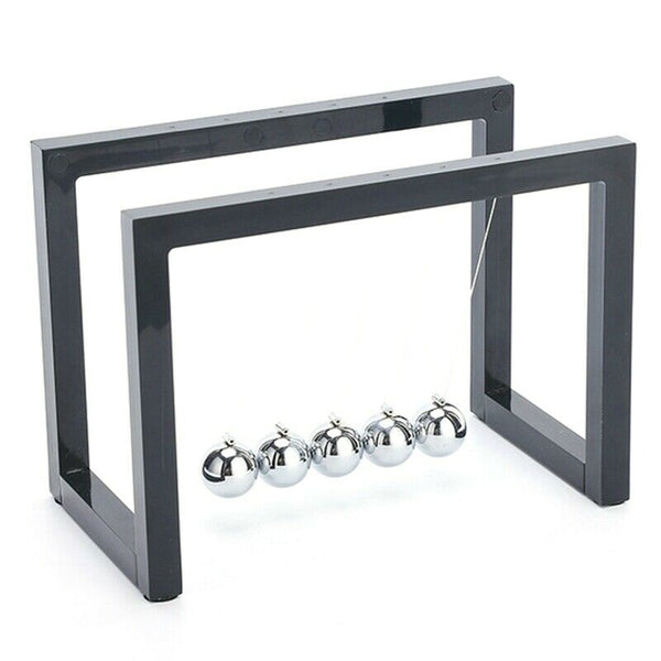 Newton Balls Cradle Balance Ball Newtons Pendulum Ornaments Home Decoration W3E4