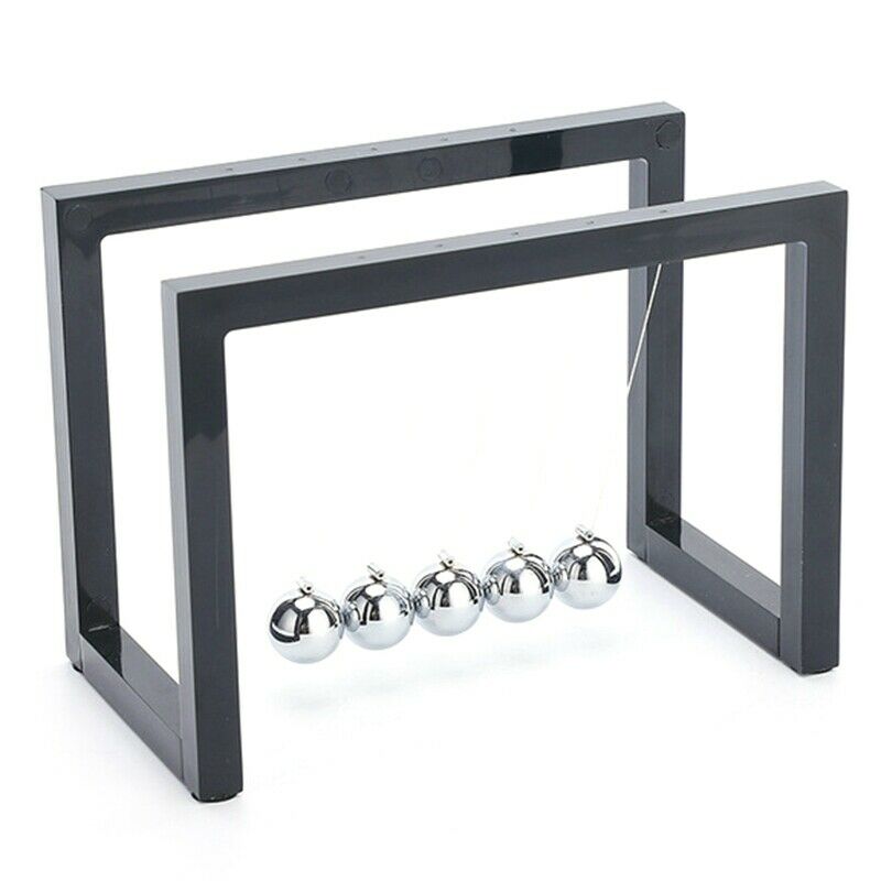 Newton Balls Cradle Balance Ball Newtons Pendulum Ornaments Home Decoration W3E4