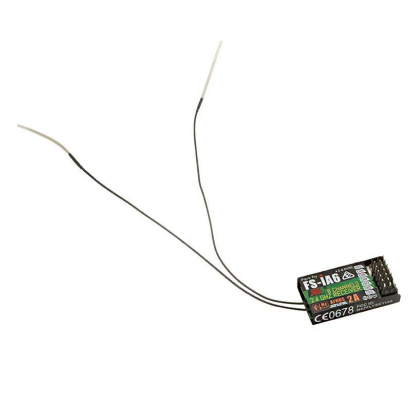 Flysky FS-iA6 2.4G 6CH Receiver AFHDS 2A For RC Fixed-wing Aircraft Glider