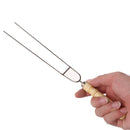 6 Pcs Barbecue Tools Stainless Steel Grill U Shape Fork Outdoor Cooking Meat Set