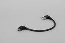 20cm USB 2.0A Right male plug to Mini B 5P Right Angle Male plug.Cable Adapte.AU