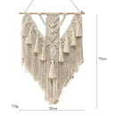 Woven Macrame Handmade Bohemian Tapestry Mobile Wall Hanging Decor Art Craft