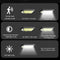 138 LED 4 Modes Solar Wall Light Waterproof PIR Motion Sensor Outdoor Lamp