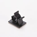 10x Cable Clips Adhesive Cord Management Organizer Wire Holder Clamp Black liau
