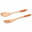 Eco-Friendly Wooden Spoon and Fork Set coffee