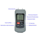 2 Pins LCD Digital Wood Moisture Meter Humidity Tester Timber Damp Detector A