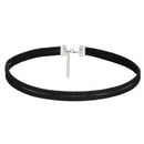 Fashion Choker Necklace Stretch Velvet Classic Gothic Tattoo Lace Necklace JR