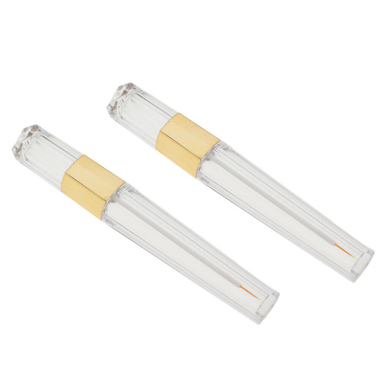 2pcs 5ml Transparent Empty Mascara Tube Mascara Bottles Makeup Eyelashes Tube