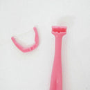 40pcs Floss Head+2pcs Handle Brush Dental Floss Head Replaceable Teeth Stick
