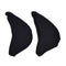 Adjust The Size Prevent The Foot to Move and Pain Round Sponge Toe Plug Black OA