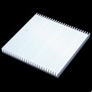 Aluminum Thermal Heat Sink 80mm x 80mm x 7mm for LED Power IC Transistor B8H1