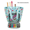 Oxford Cloth Home Crochet Hooks Tote Organizer Yarn Storage Knitting Bag Needles