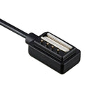 For SUUNTO SPARTAN Smart Watch 1M USB Charger Cable Charging Dock Cradle Black