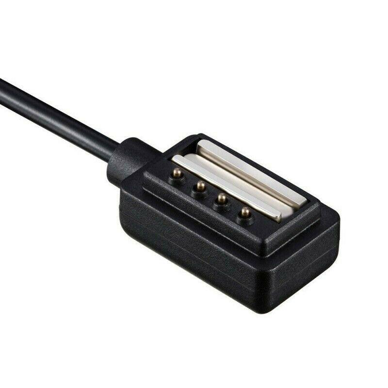 For SUUNTO SPARTAN Smart Watch 1M USB Charger Cable Charging Dock Cradle Black