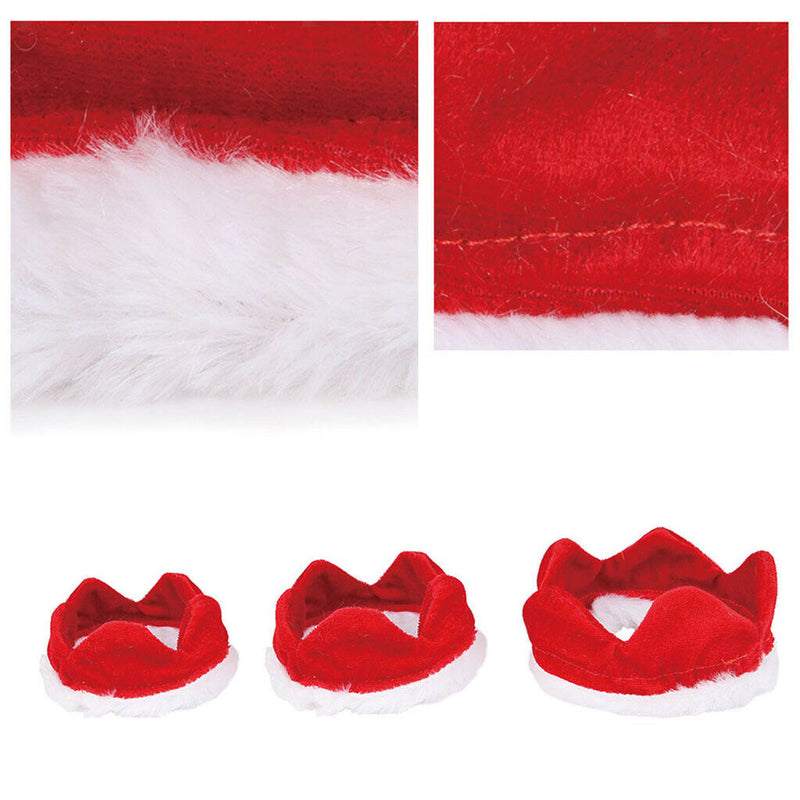 Christmas Cloak&Scarf Costume Set With Bells Pet Clothes Apparel S