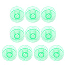 10pcs Green Bobbin Spools Sewing Machine fit for Husqvarna Viking 4123078-G Hf