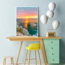 Scenery 5D DIY Full Round Drill Diamond Painting Cross Stitch Art (B917)