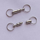 Removable Pull Apart Detachable Quick Release Keychain Pretty Key Rings