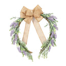 Artificial Garland 18 '' Wreath Door Farmhouse Showcase Wedding Party Decor