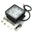 27W 9 LED Work Light Flood Beam Bar Car ATV Off-Road Driving Fog Lamps 12V/24V