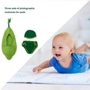 3pcs Cute Fashion Newborn Baby Photography Props Handmade Crochet Outfits