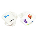 52pcs/box Coated Paper Cards English Letter Learning Card for Kids Eduction