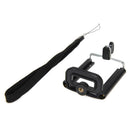 2 in1 Mini Hand Grip Folding tripod Stand for Camera Phone GoPro(Black)
