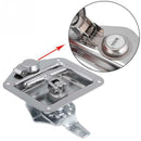 Stainless Steel Folding T-Shape Handle Lock Tool Box Keys Kit For Truck Tra