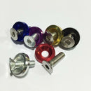 1 Set M6 Bumper Washer Bolt Engine Bay Screw Kit CNC Billet Aluminum Red