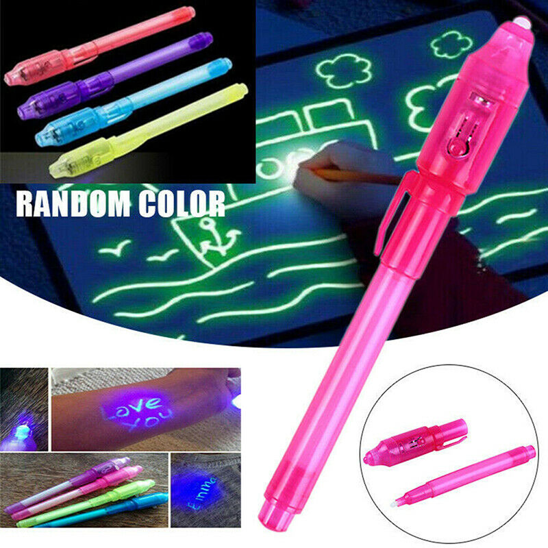 Fluorescent Pen for A3/A4/A5 Draw with Light Board Retaining Painting Kids To<
