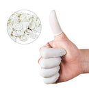 10pcs/set Disposable Finger Cots Nail Fingertips Protective Latex Gloves