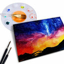 12 Pcs Paint Tray Palettes Plastic for DIY Craft Professional Art Painting I2H8