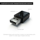 2 in 1 Bluetooth 5.0 Adapter Audio Transmitter and Receiver 3.5mm For TV PC Car