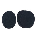 6Pcs Denim Fabric Patches Pants Jeans Patches Craft Repair Kit - Dark Blue