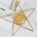 Nordic Style Candlestick Metal Candle Holder Wedding Home Decor Simple Five