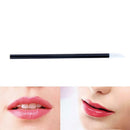50pcs Disposable Lip Brush Lipstick Gloss Wands Lipbrush Makeup Tool Black A