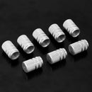 8PCS CHROME Car Auto Motorcycle Bike Wheel Tire Tyre Dust Valve Stem Cap  MUQ
