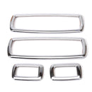 Chrome Door Window Switch Cover Trim Interior fit for Jeep Grand Cherokee Dodge