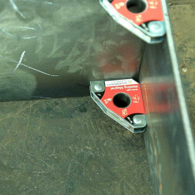 2pcs Multi-angle Nd-Fe-B Magnetic Welding Holder Welder Fixture Magnet Clip