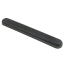 4Pcs Plastic Non-slip Wheelchair Replacement Armrest Pad w/ Screws Kit Black