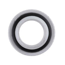 G1/4 Dual External Thread Hose Connector for PC Water Cooling System(White)