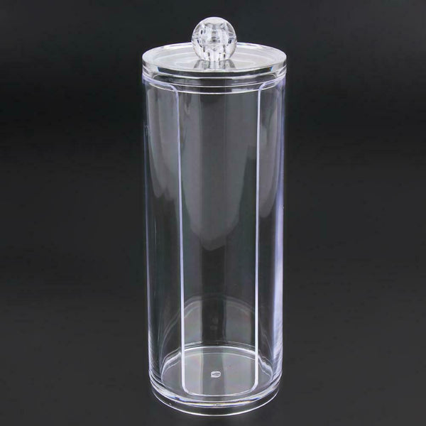 Round Container Storage Case Make-up Cotton Pad Container Box