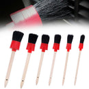 13pcs Car Detailing Brushes Kit Boar Hair Vehicle Interior Wheel Cleaning Tool