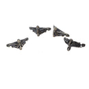4x Jewelry Chest Wood Case Gift Box Decorative Feet Leg Corner Protector Guardï¼D