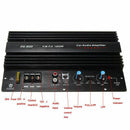 12V 1000W Mono Car Audio Power Amplifier Powerful Bass Subwoofers Amp PA80D