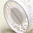 1Pcs White Hollow Holder Candlestick Tealight Hanging Lantern Bird Cage Vin B1S7